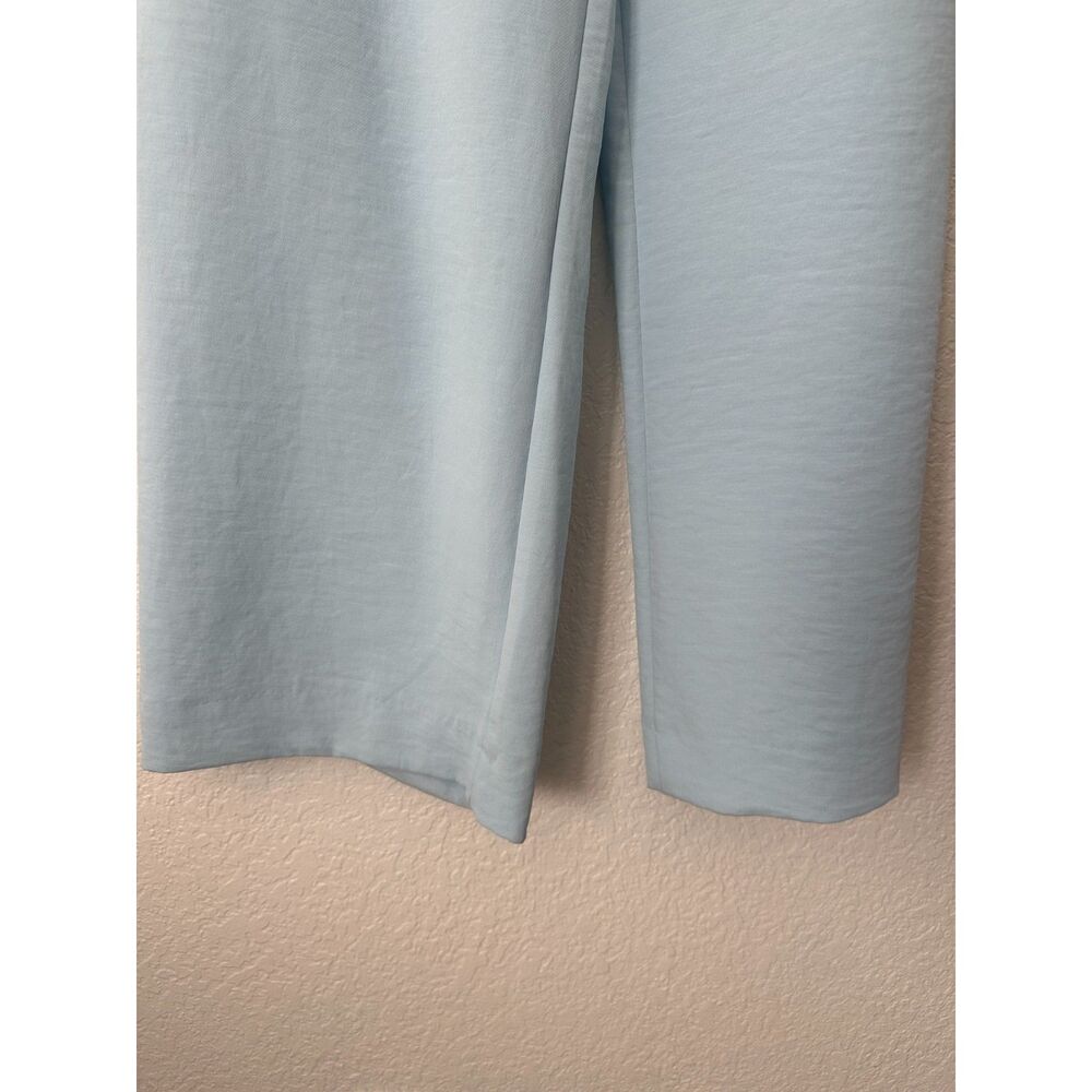 Abercrombie & Fitch Sloane Tailored & Pleated Sky Blue Pants Curve Love Size 27L - Picture 4 of 8